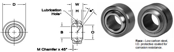 AURORAHCOM-28關(guān)節(jié)軸承圖紙